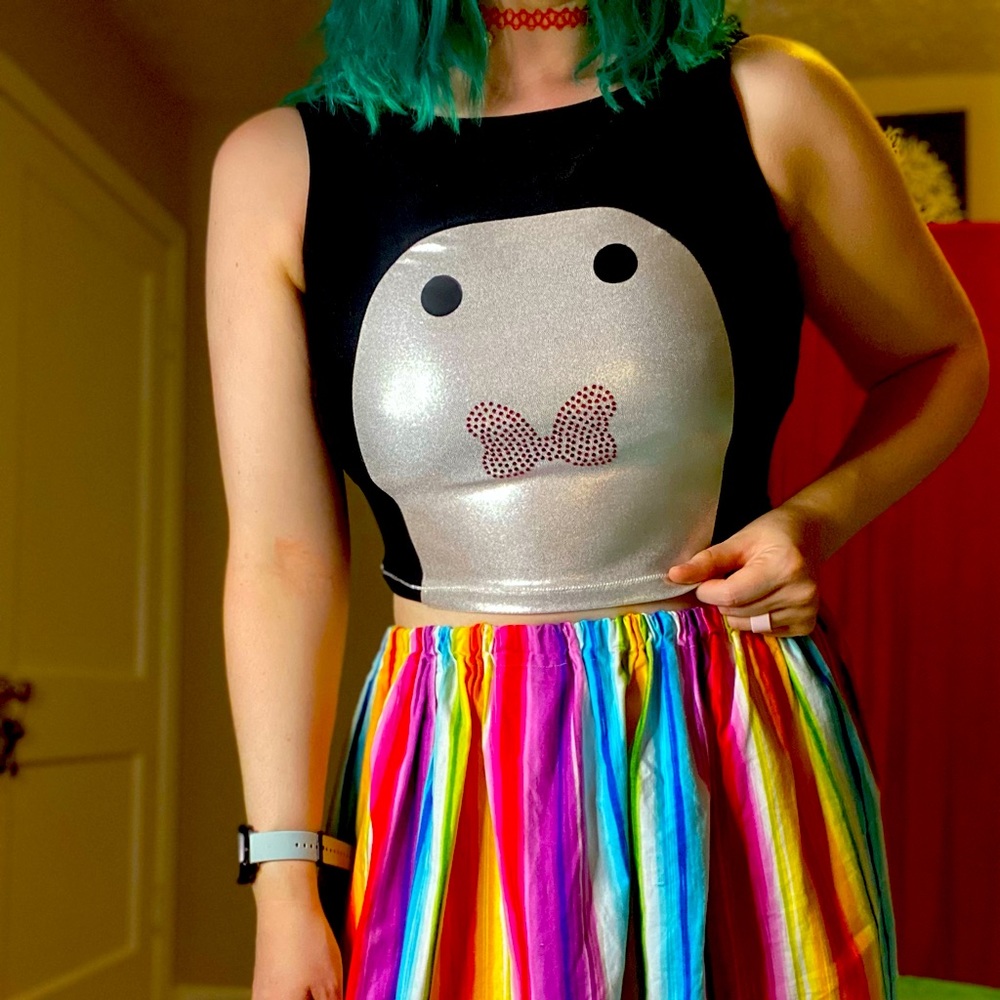 Penguin crop top